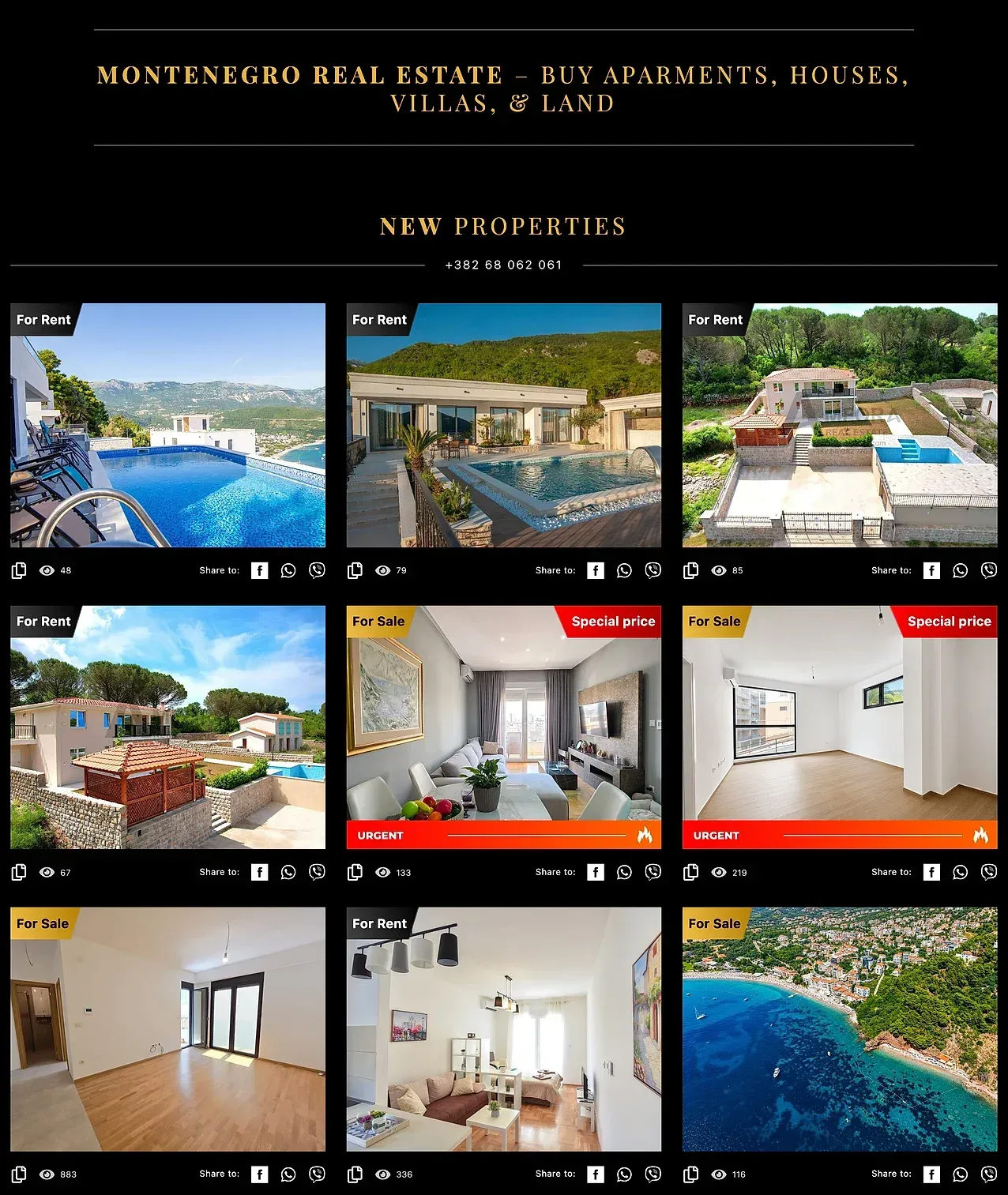 Startseite — die Website von Amfora Real Estate