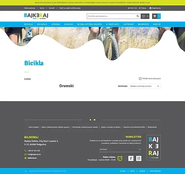 Trekking und Drumski — die Website von Bajkeraj