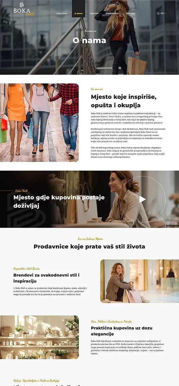 Über uns und Neuigkeiten — die Website von Boka Mall