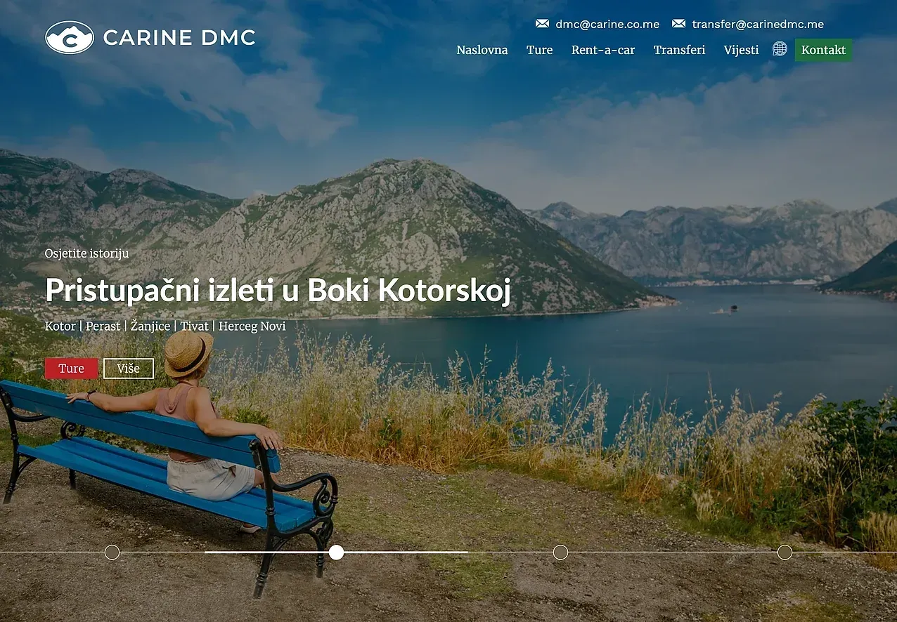 Startseite — die Website von Carine DMC