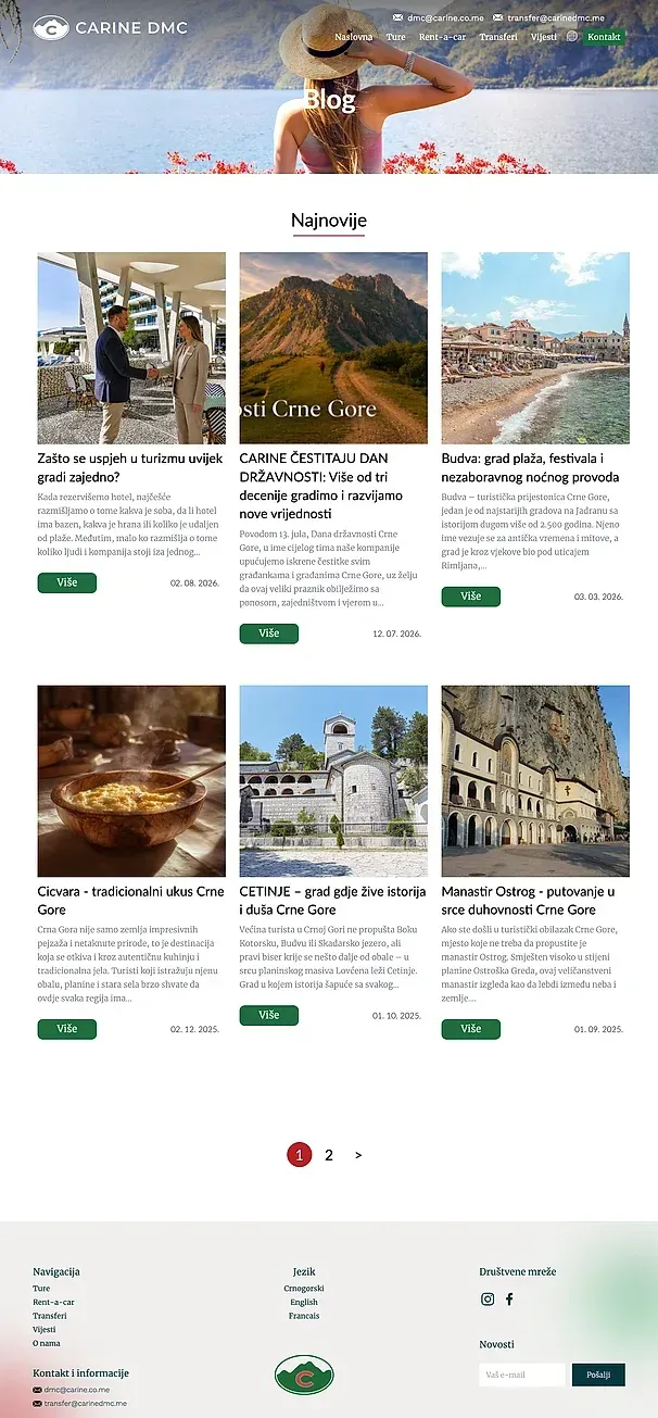 Transfers und Neuigkeiten — die Website von Carine DMC