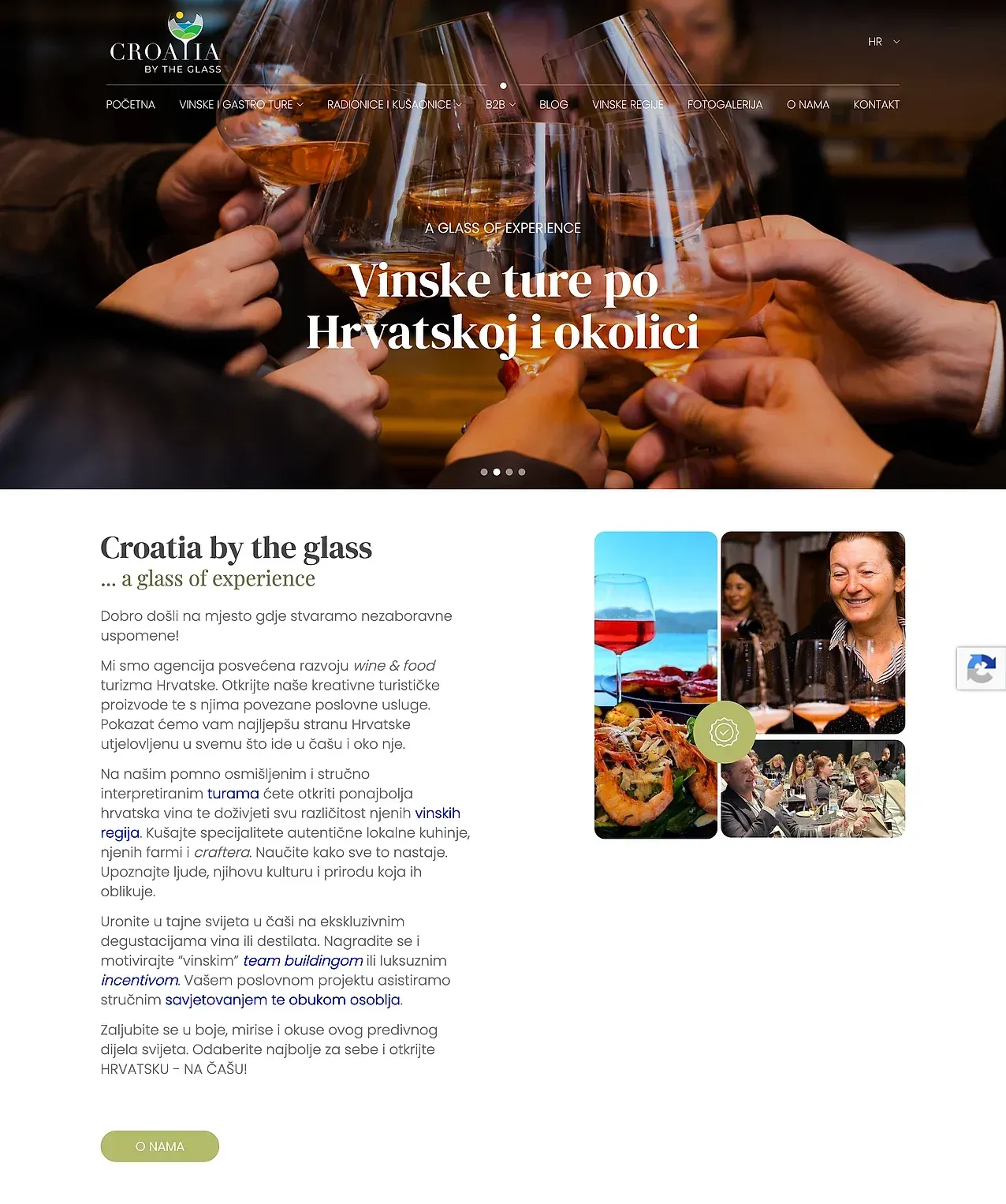 Startseite — die Website von Croatia by the Glass