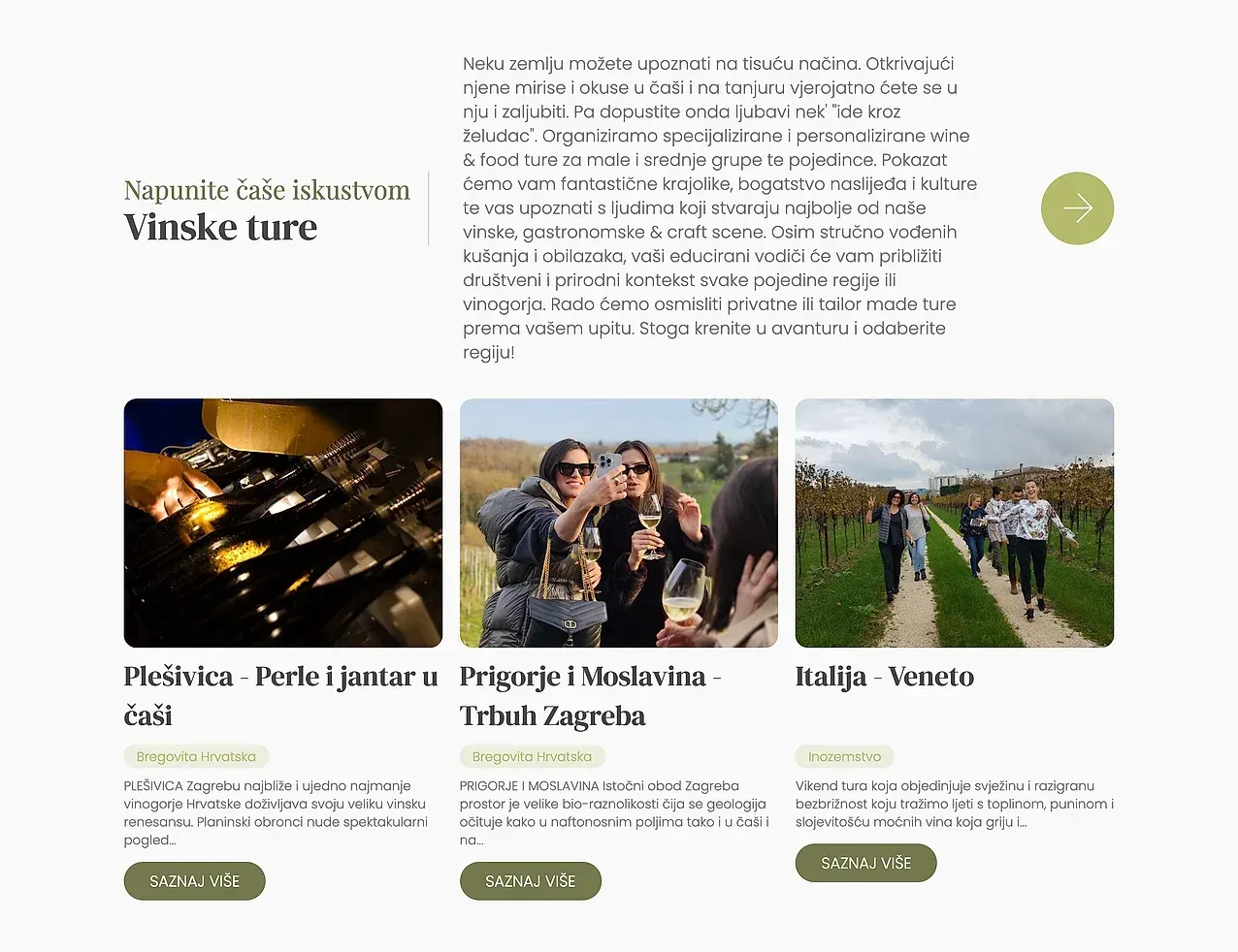Startseite — die Website von Croatia by the Glass