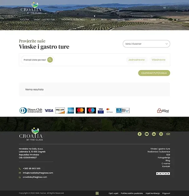 Slavonija i Podunavlje und Istra i Kvarner — die Website von Croatia by the Glass