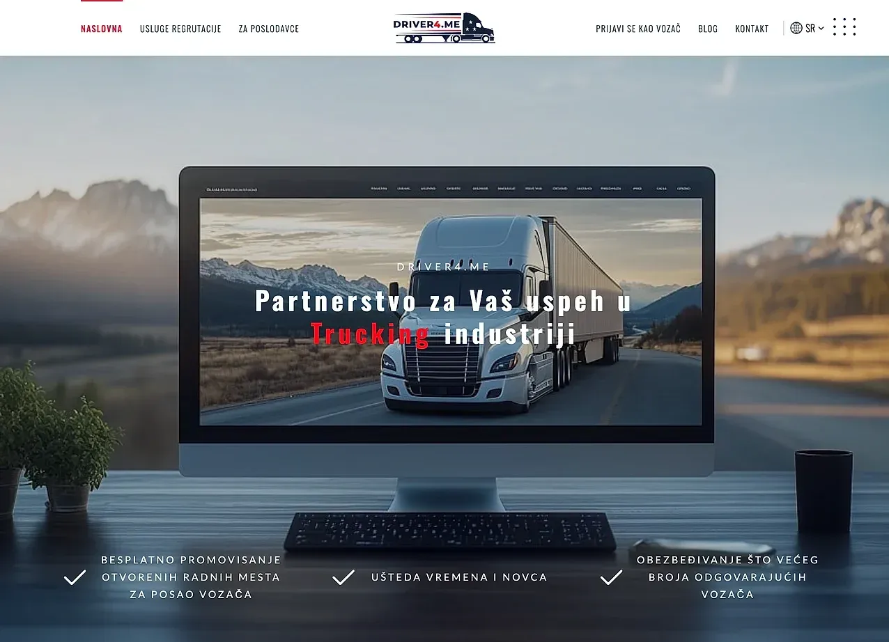 Startseite — die Website von Driver4.me