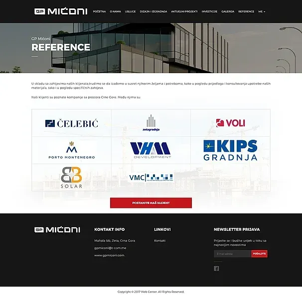 References — the GP Mićoni site