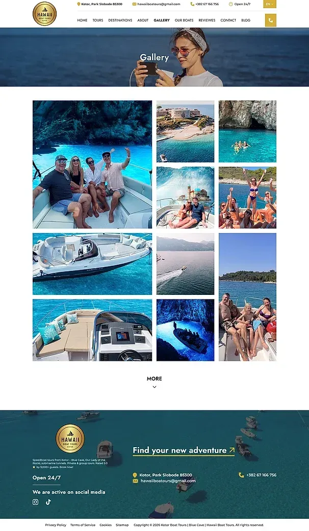 Über uns und Galerie — die Website von Hawaii Boat Tours