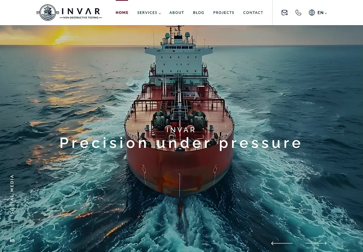 Startseite — die Website von INVAR