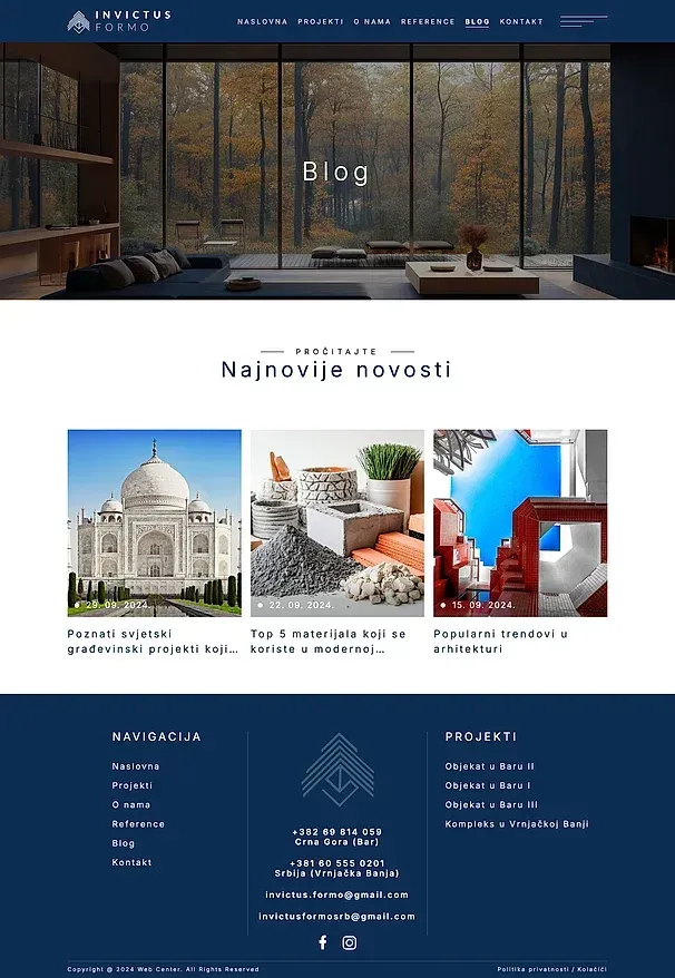 References and Blog — the Invictus Formo site