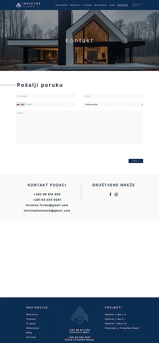 Contact — the Invictus Formo site