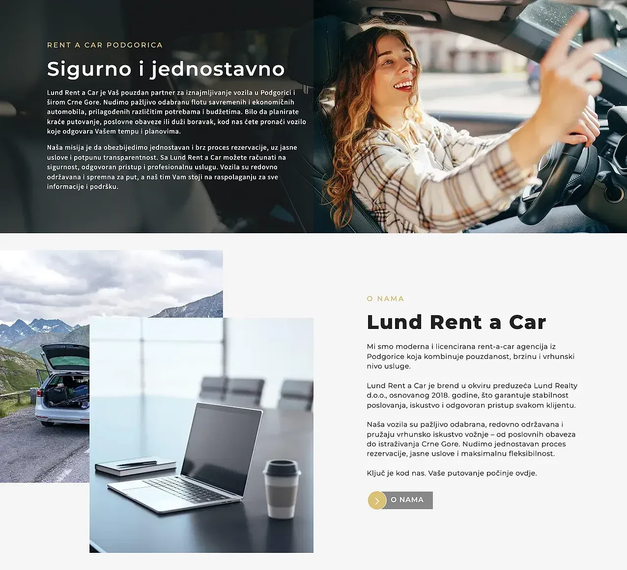 Startseite — die Website von Lund Rent a Car