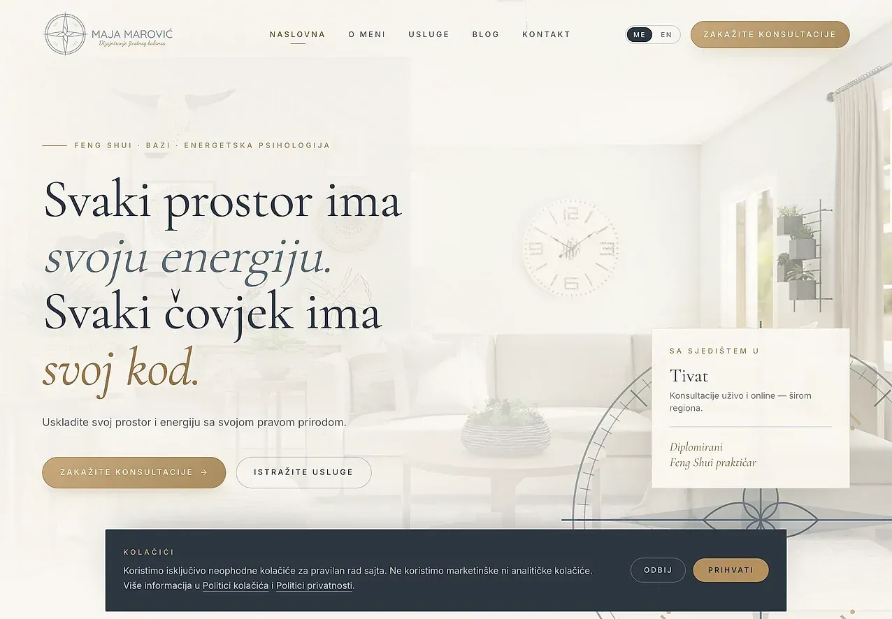 Startseite — die Website von Maja Marović