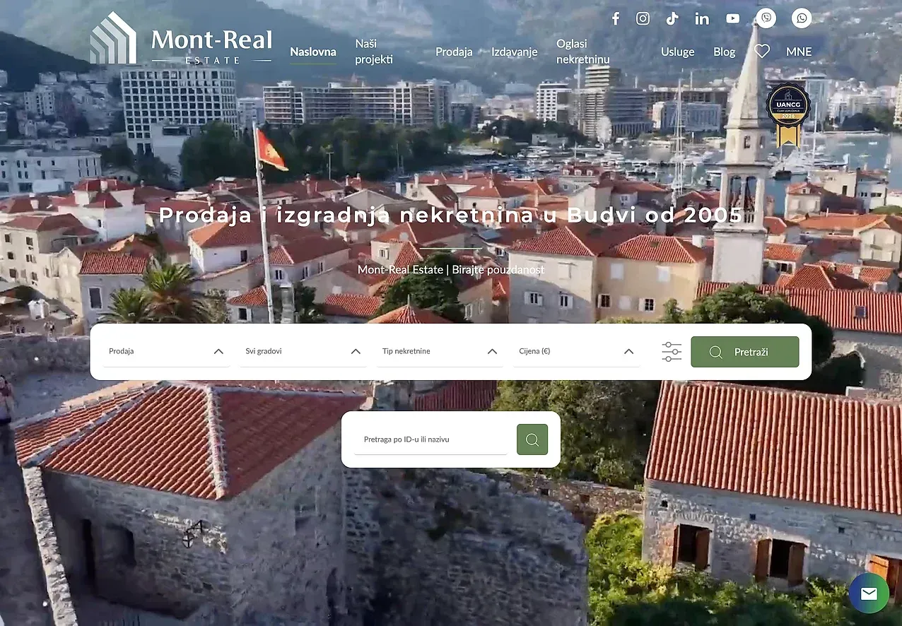 Startseite — die Website von Mont Real Estate
