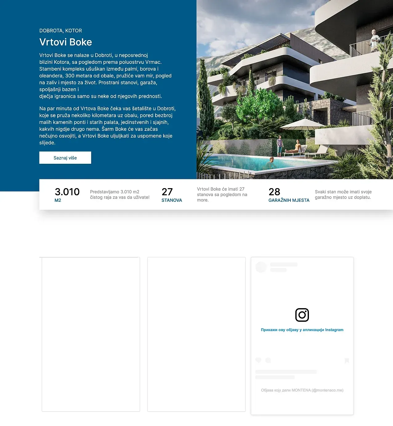 Home page — the Montena site