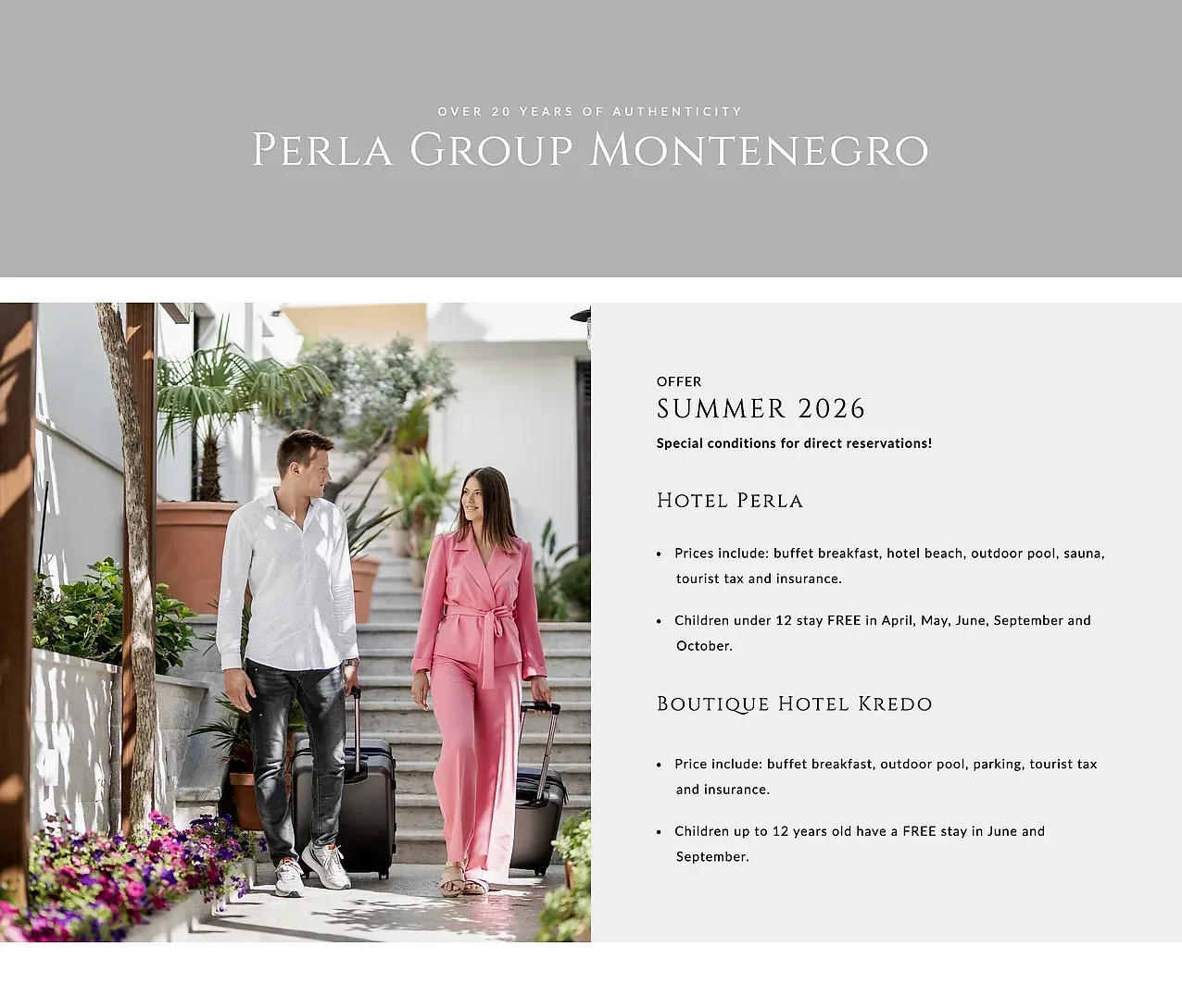 Startseite — die Website von Perla Group