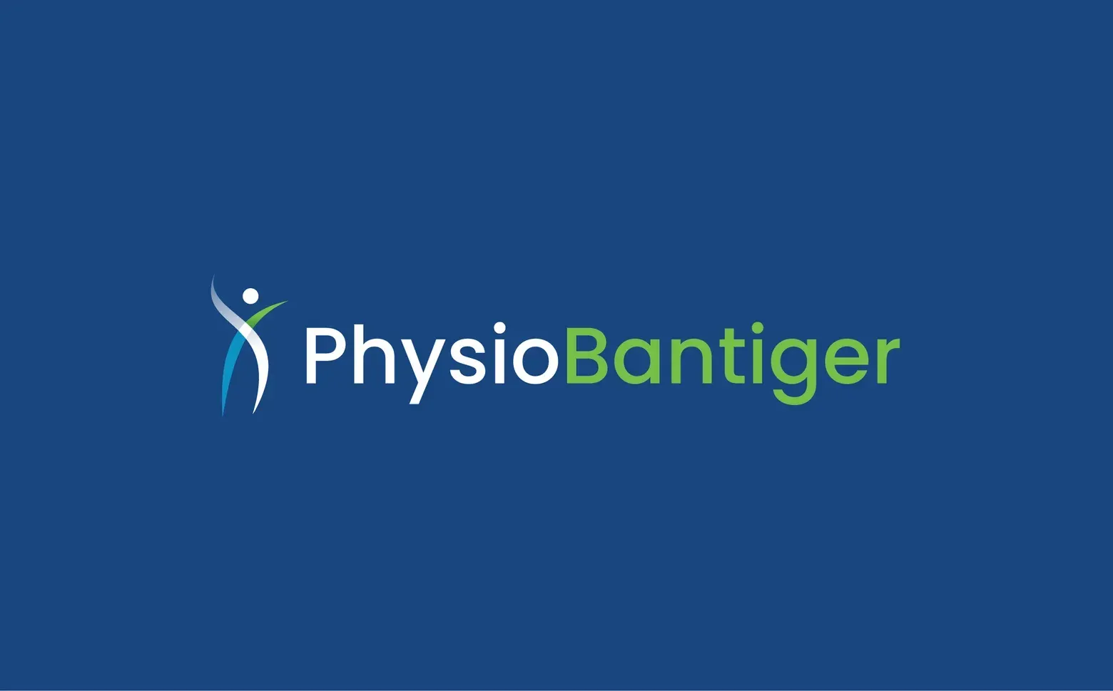 Das Logo von Physiobantiger.ch auf einer Karte