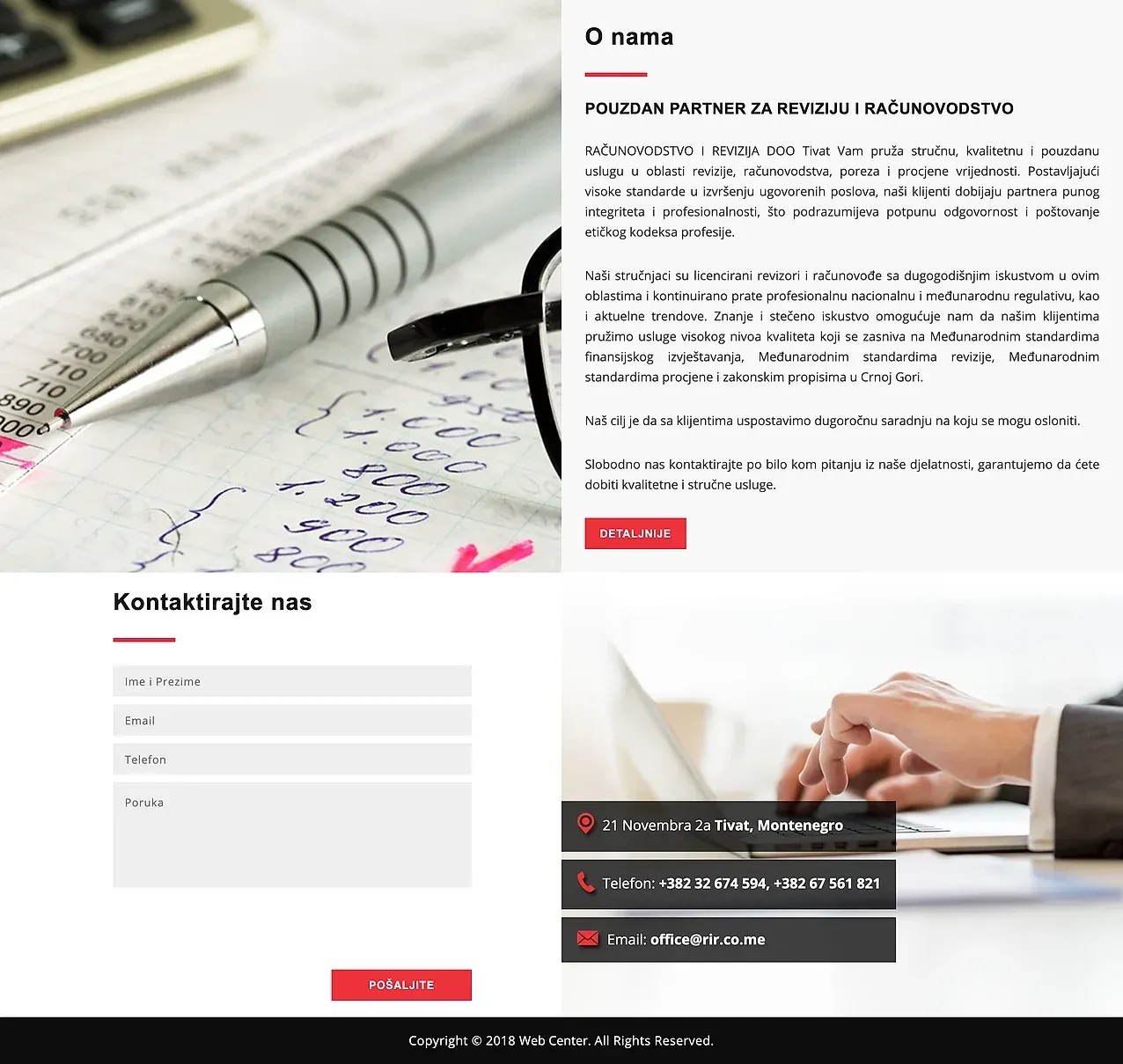 Startseite — die Website von Računovodstvo i revizija