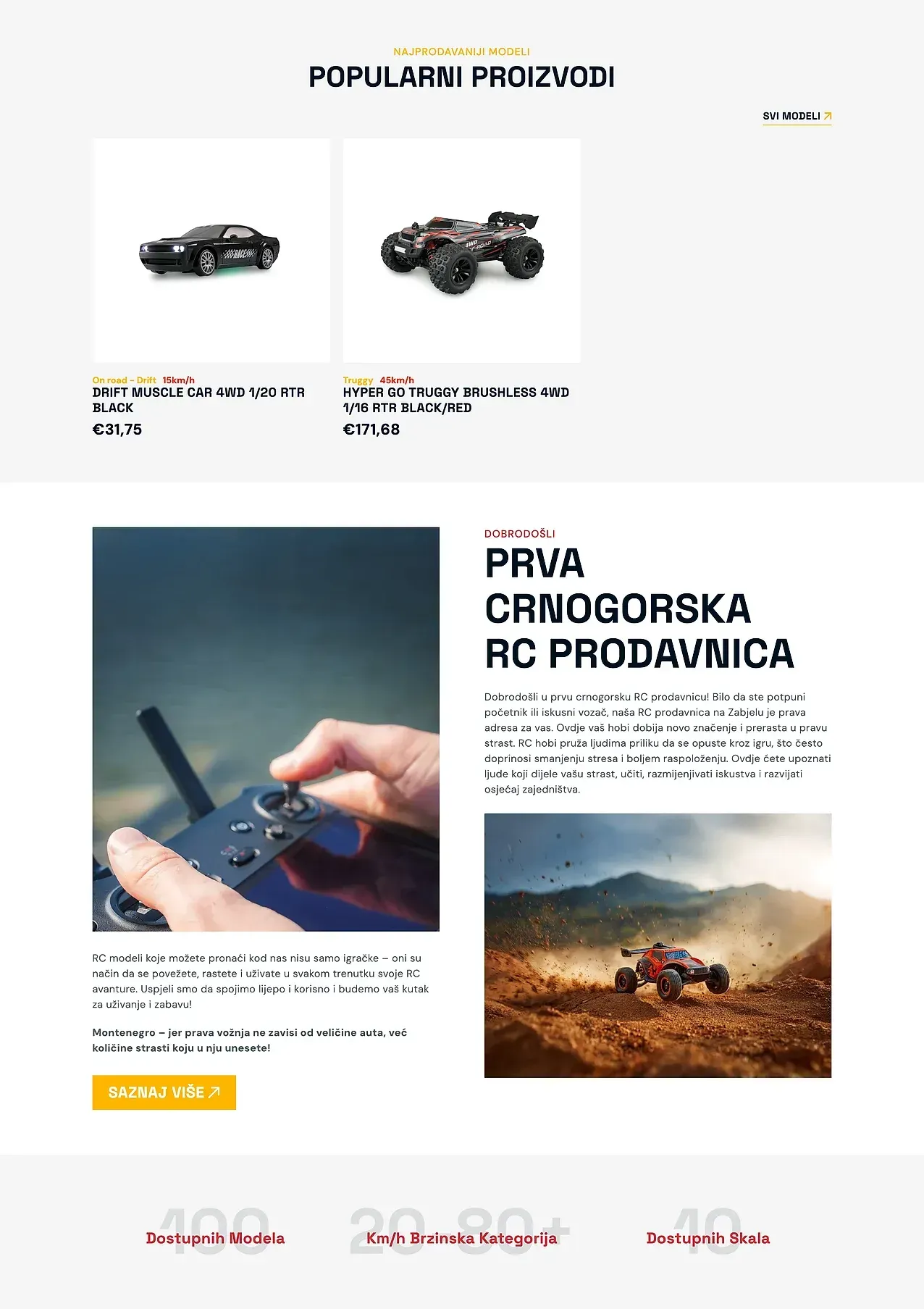 Startseite — die Website von RC Montenegro