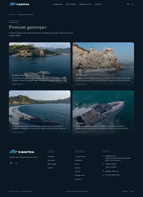Schlauchboote und Neue Yachten — die Website von S-nautica