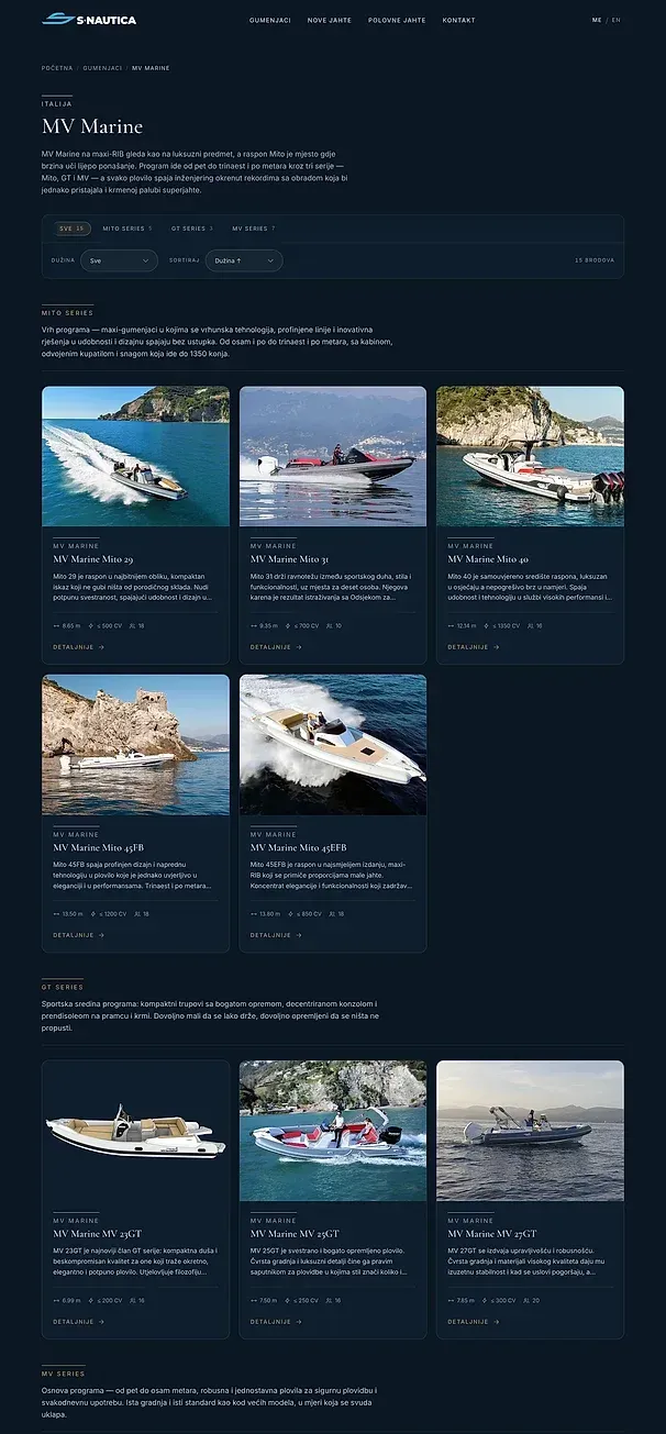 Scanner Marine i MV Marine — sajt S-nautica