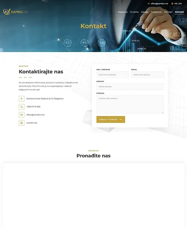 Contact — the Sambic AD site
