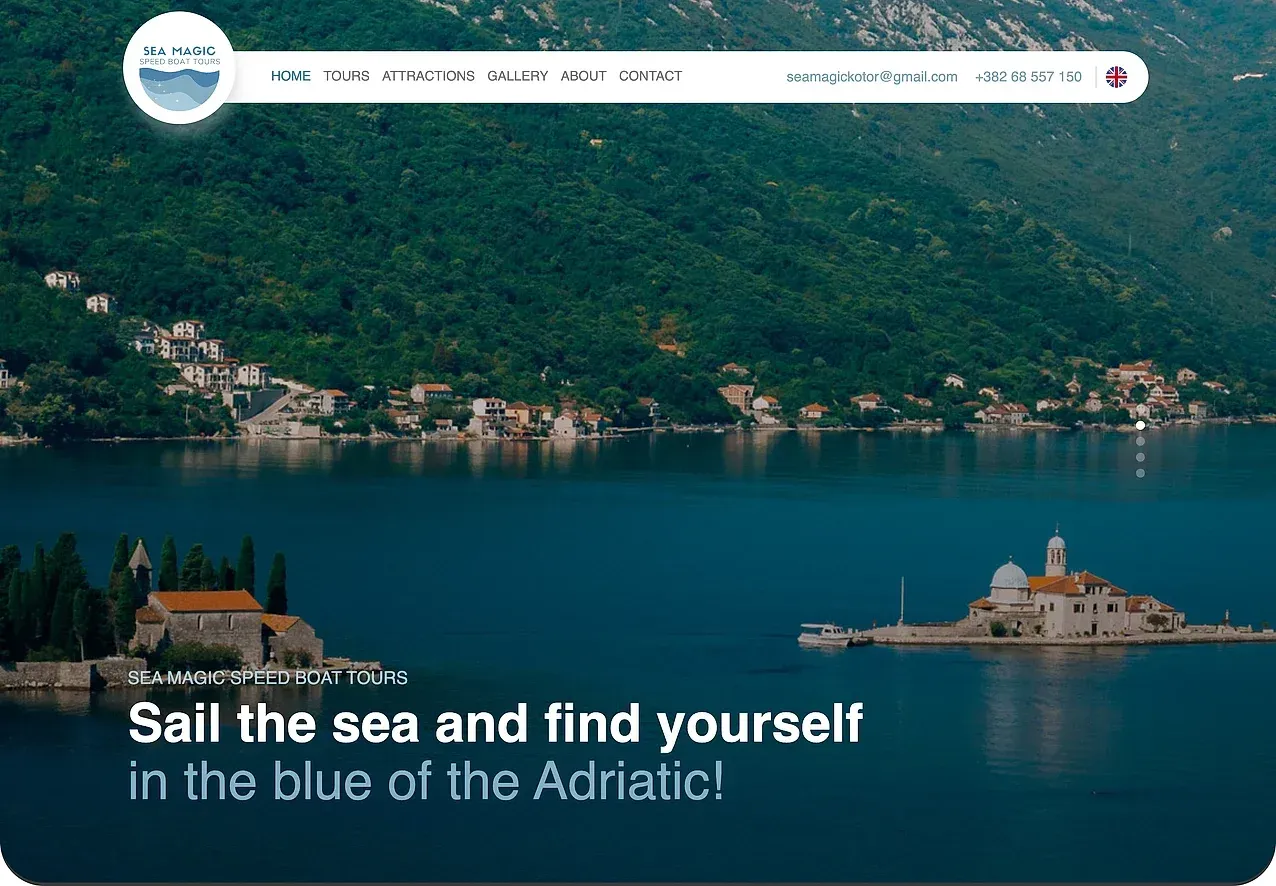 Startseite — die Website von Sea Magic Speed Boat Tours