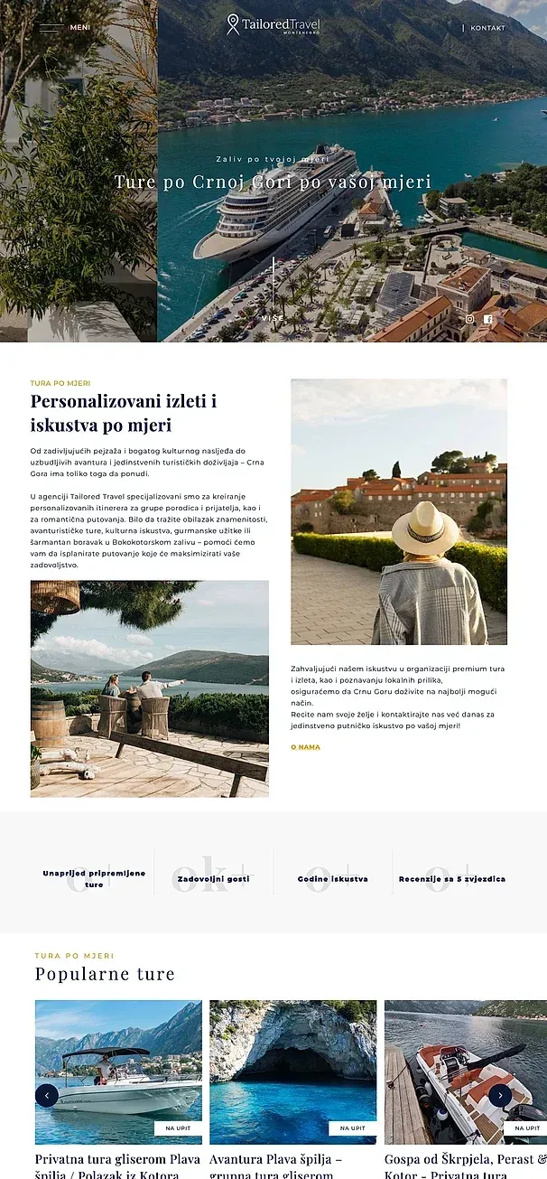 Kontakt und Touren — die Website von Tailored Travel