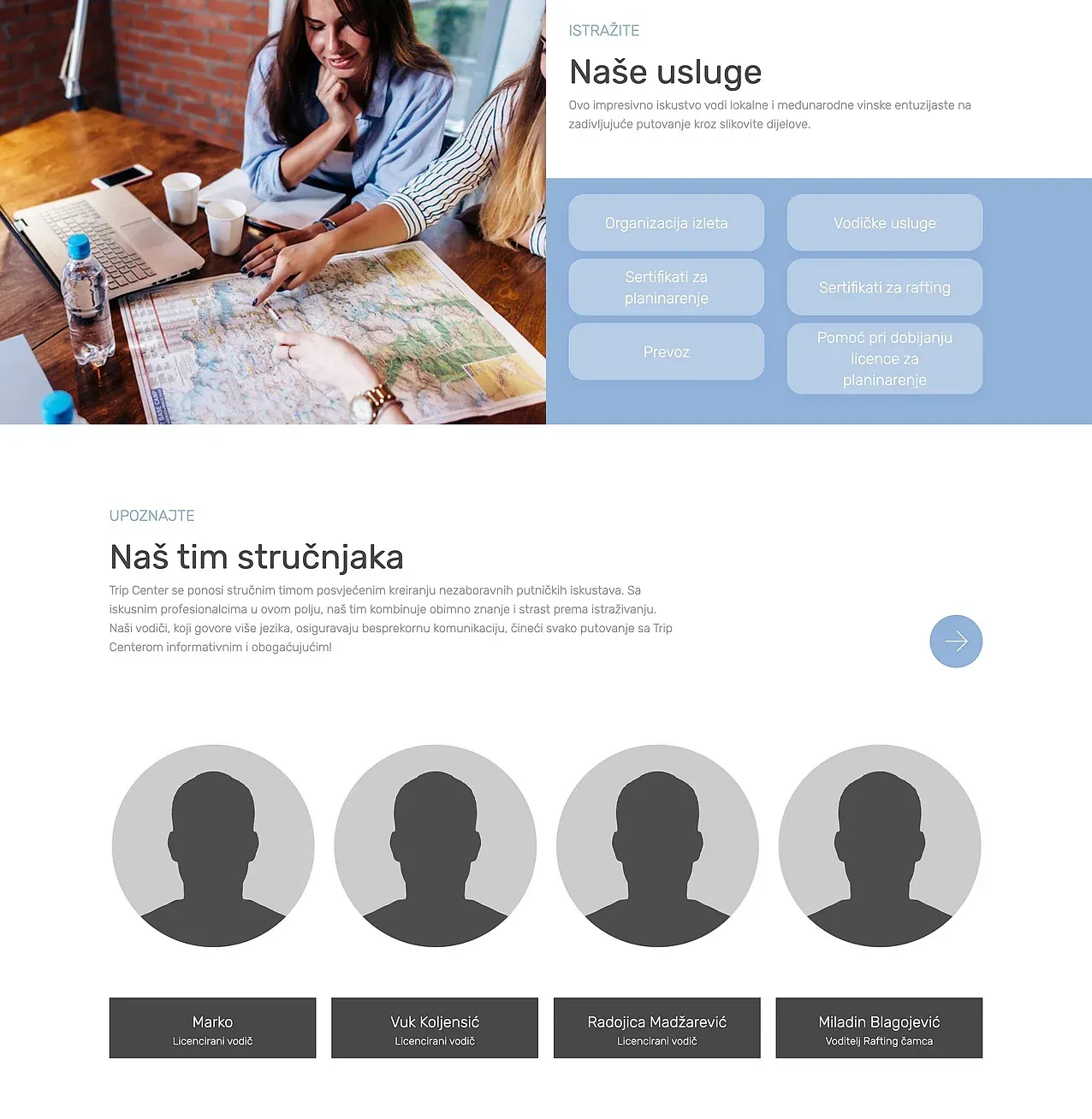 Startseite — die Website von Trip Center Montenegro