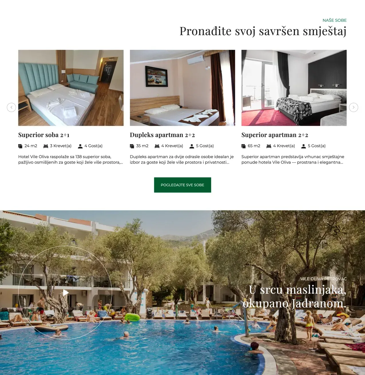 Home page — the Vile Oliva site