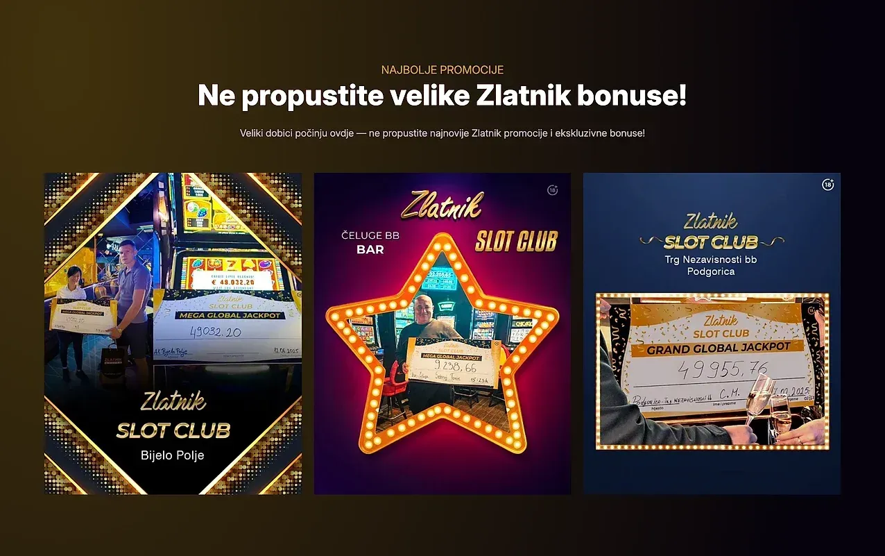 Home page — the Zlatnik Automat Klubovi site